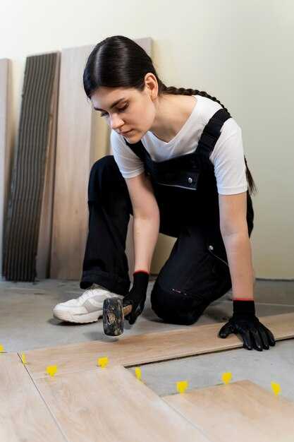 Подготовка основания для укладки плитки ПВХ